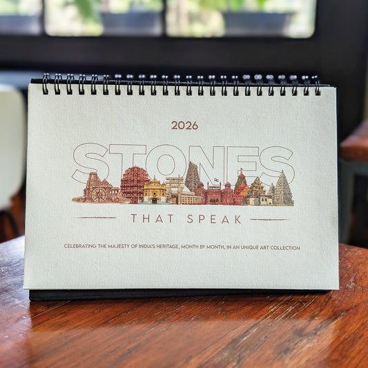 STONES THAT SPEAK DESK CALENDAR