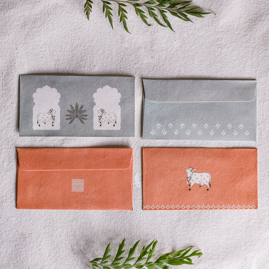 GIFT ENVELOPES - PICHHWAI SERIES - Pune Handmade Papers