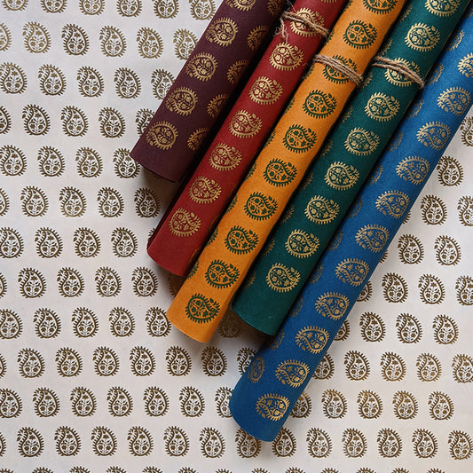 PAISLEY SERIES GIFT WRAPPING - Pune Handmade Papers