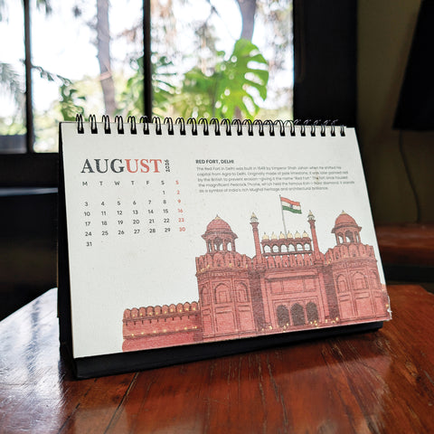 STONES THAT SPEAK DESK CALENDAR