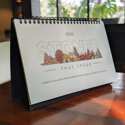 STONES THAT SPEAK DESK CALENDAR