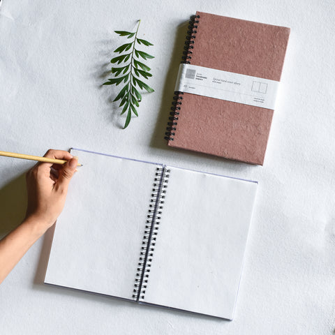ASSORTED SPIRAL HARDCOVER DIARY - Pune Handmade Papers