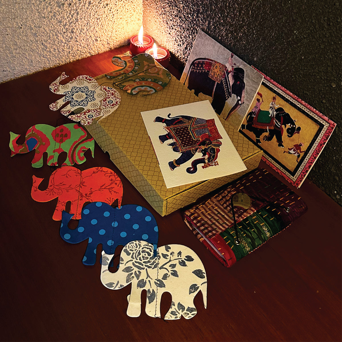 ELEPHANT GIFT SET - Pune Handmade Papers