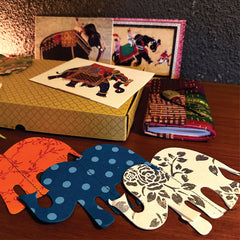 ELEPHANT GIFT SET - Pune Handmade Papers