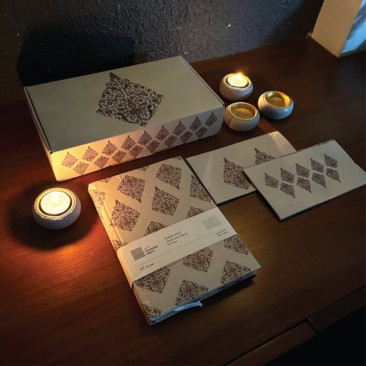 INDIAN MOTIF GIFT SET - Pune Handmade Papers