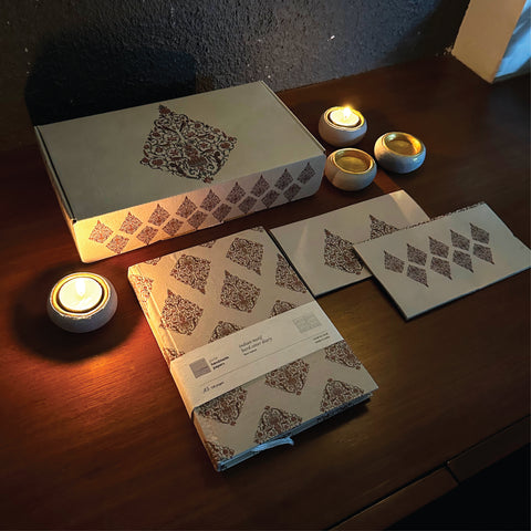 INDIAN MOTIF GIFT SET - Pune Handmade Papers