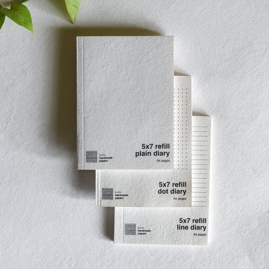 REFILL SOFTCOVER DIARY - Pune Handmade Papers
