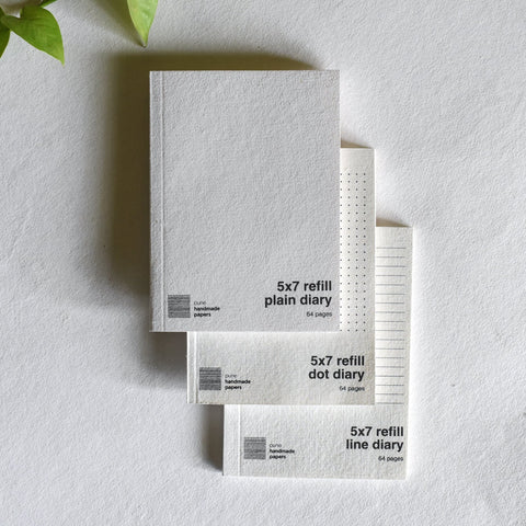 REFILL SOFTCOVER DIARY - Pune Handmade Papers
