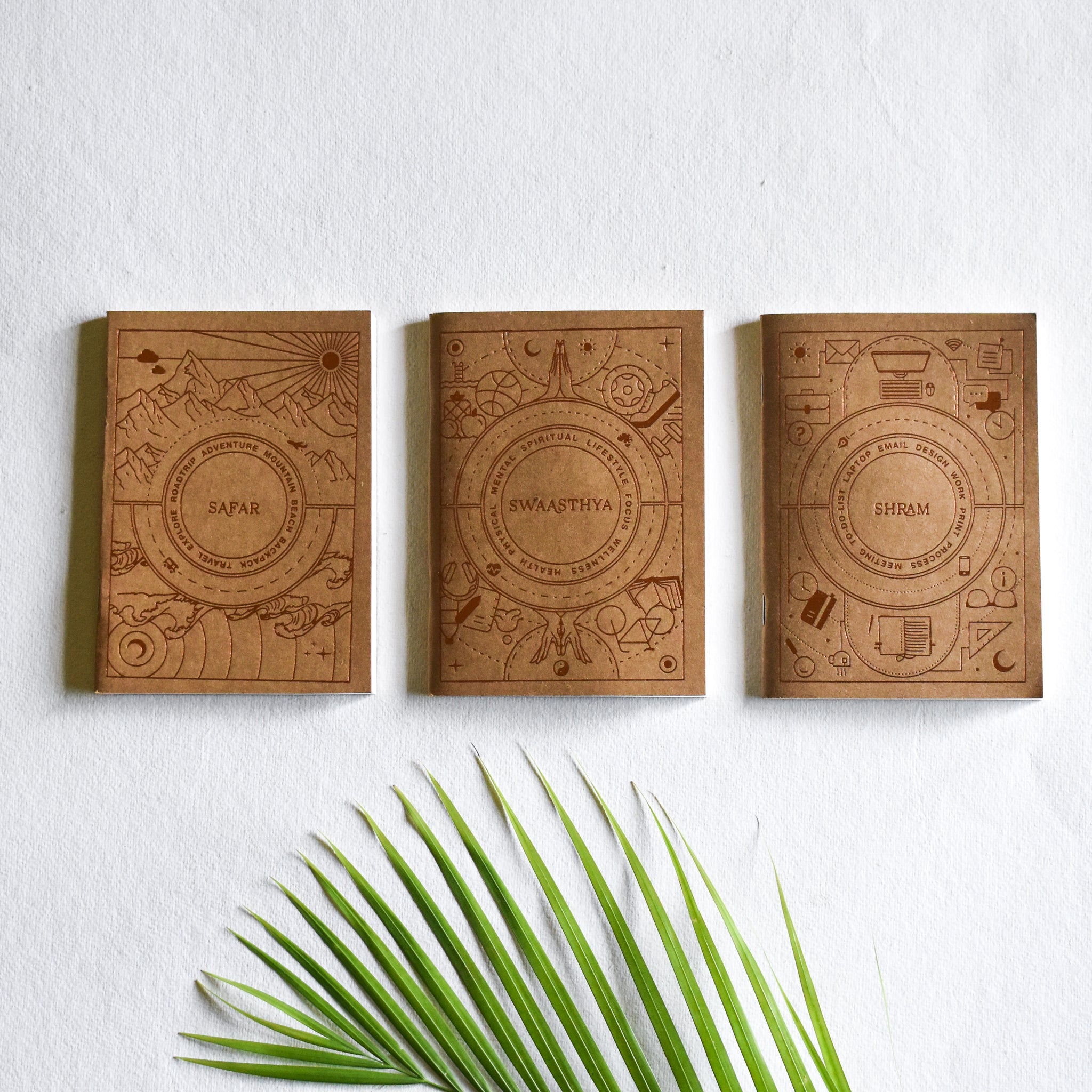 Mini Journal Set S MINI JOURNALS - Pune Handmade Papers