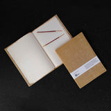 JUTE DECKLED NOTEBOOK A4 - Pune Handmade Papers