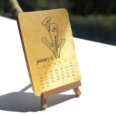 CALENDAR ON EASEL STAND - Pune Handmade Papers