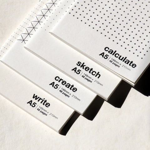 GEOMETRIC NOTEBOOKS - A5 - Pune Handmade Papers