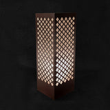 SIDE TABLE LAMP WITH RICE PAPER - Pune Handmade Papers