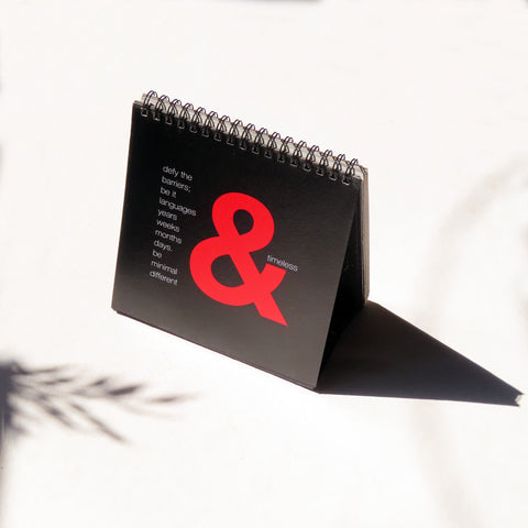 TIMELESS SQUARE TABLE CALENDAR - Pune Handmade Papers