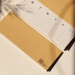 WEEKLY PLANNER DESKTOP PAD - Pune Handmade Papers