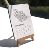CALENDAR ON EASEL STAND - Pune Handmade Papers