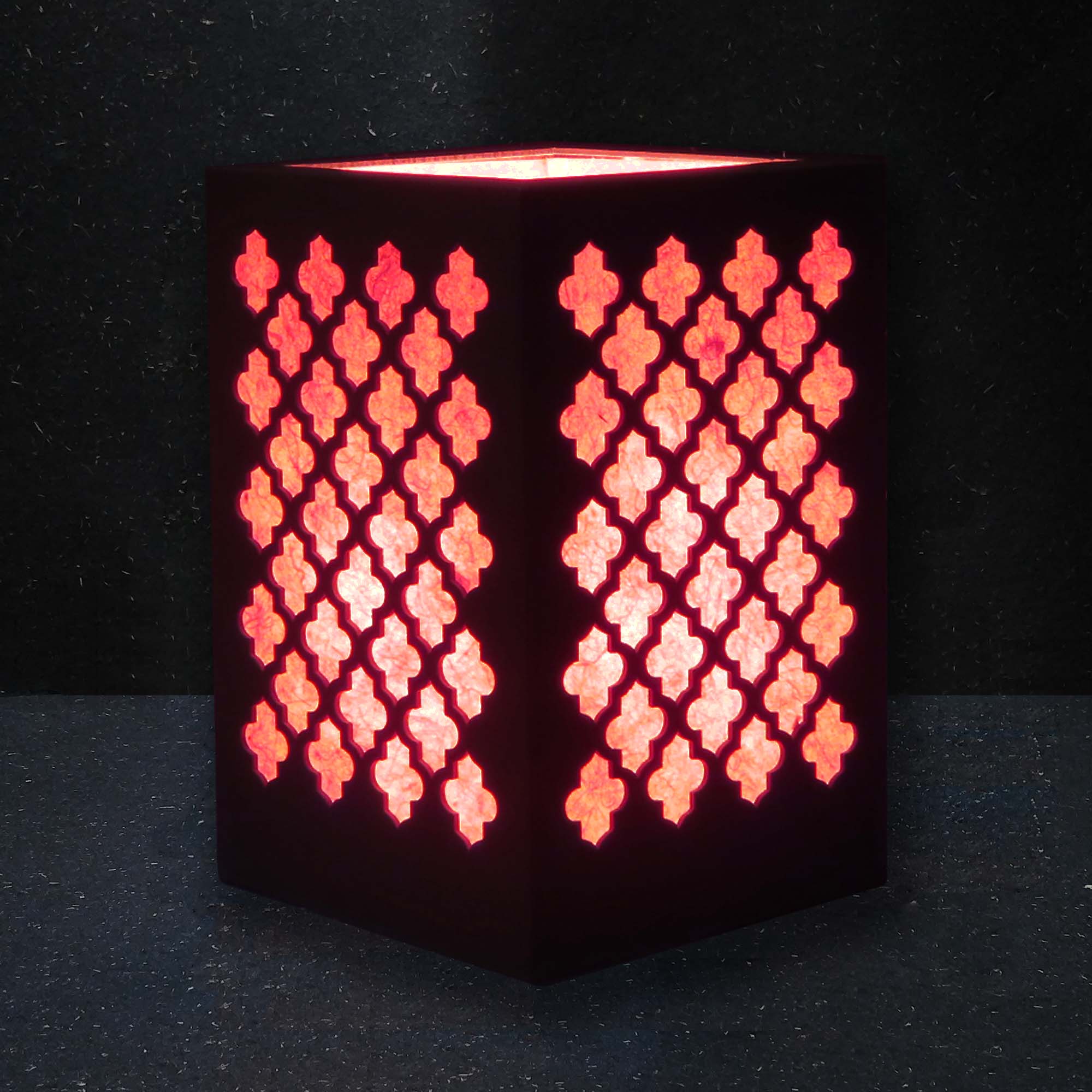 SMALL TABLE LAMP WITH RICE PAPER